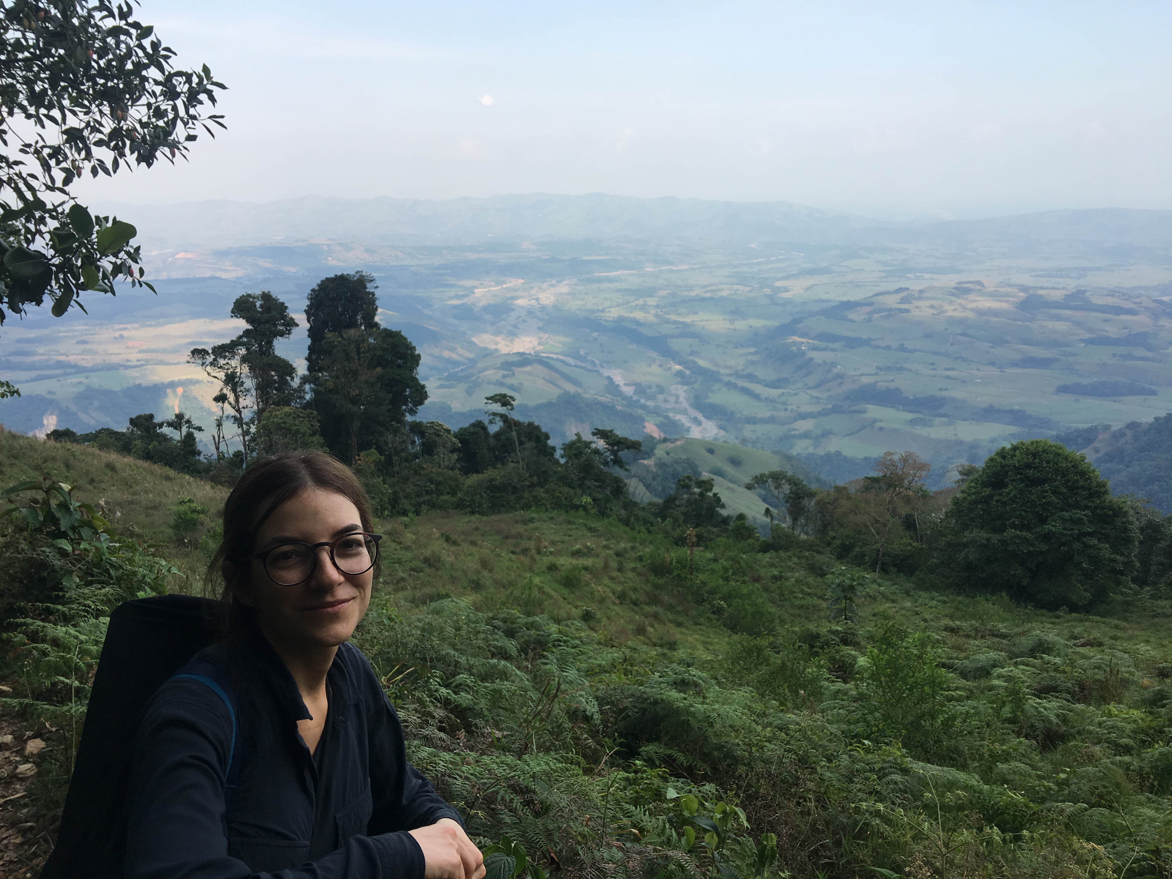 Profile of Carolina Angel Botero on the Field in the Mountains of Colombia