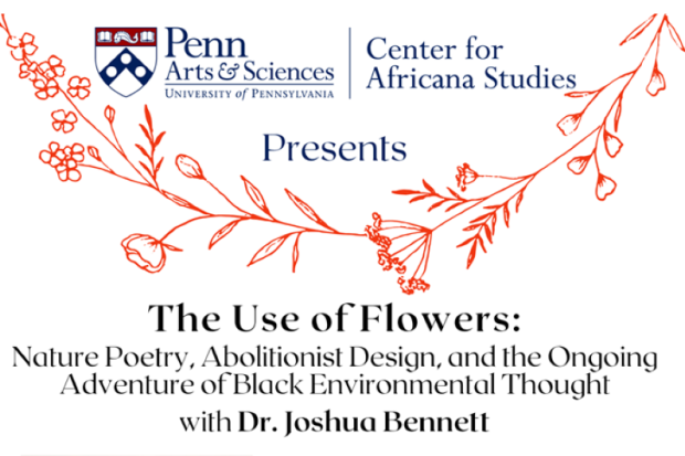 The Use of Flowers event flyer