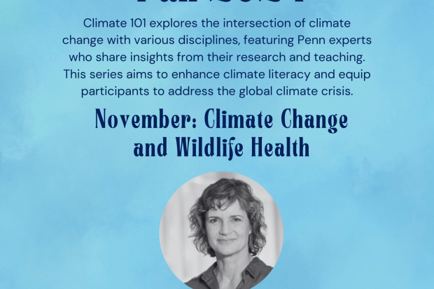 Climate 101 Lecture Series: November flyer