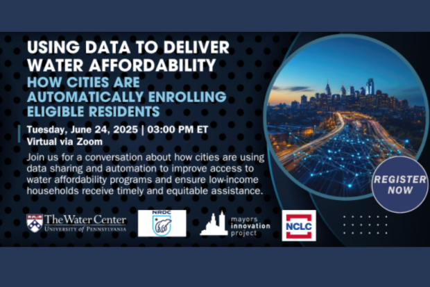 Using Data to Deliver Water Affordability event information
