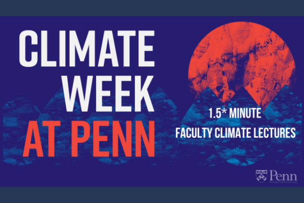 1.5* Minute Faculty Climate Lectures: Climate Week 2025