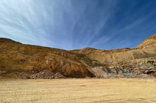 Coeur-Rochester gold mine in Nevada
