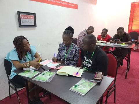PBL Design Sprint participants in Uganda
