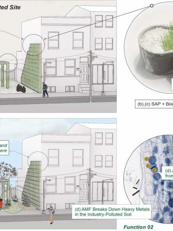 Symbiotic Architecture for Environmental Justice Sketch